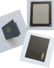 Selection of cardboard photo frames /mounts   Various sizes   37 frames in total