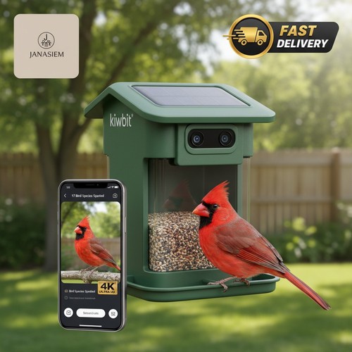 Bird identification feeder - ai,