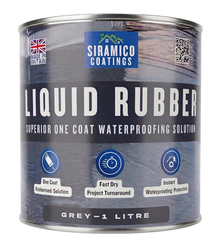 Liquid rubber roof - rubber, coating