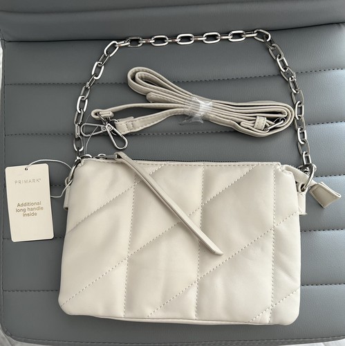 Primark ecru beige handbag - primark,