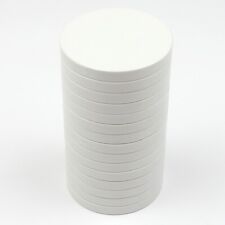 JOB LOT - 15 x Blank 49mm Dealer Button Ceramic Poker Chips for Sub Printing