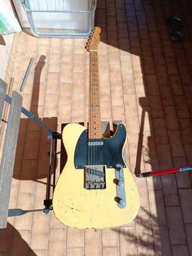 Mjt telecaster relic fender - telecaster,
