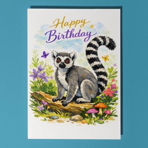 Ring tailed lemur island - lemur:,