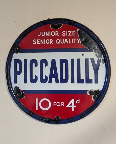 Original enamel advertising - ,