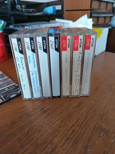 Tdk used blank cassette - tdk,