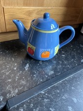 RAYWARE Teapot BLUE APPLES