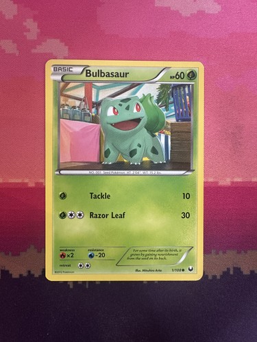 Pokemon card bulbasaur dark - pokemon,
