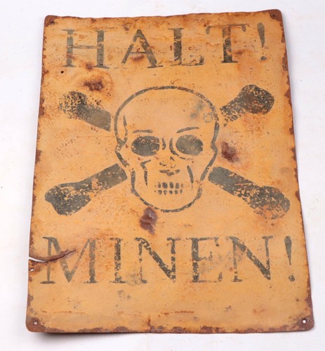 Halt minen stop - stop, mines