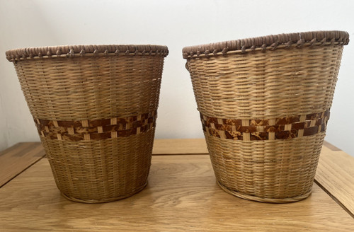 Vintage 14cm high wicker - 14cm,