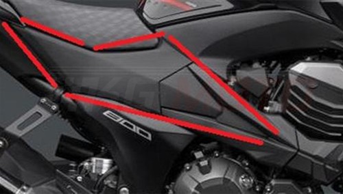 Kawasaki z800 side fairing - kawasaki,