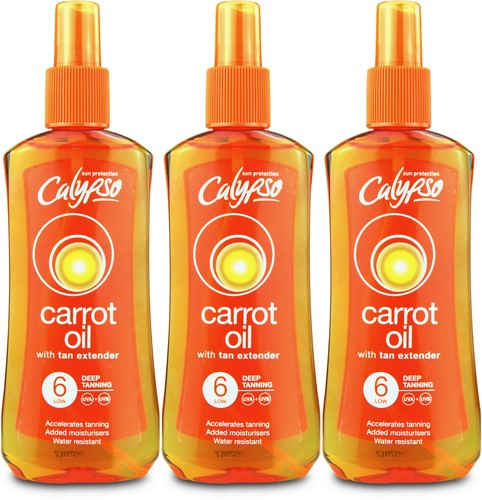 Calypso carrot oil with tan - with,