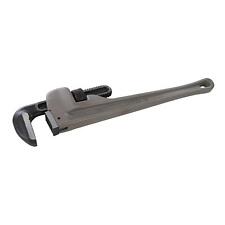 Aluminium Pipe Wrench Steel Jaws Stilson Pipe Fitting Plumbing Tool 460mm / 18"