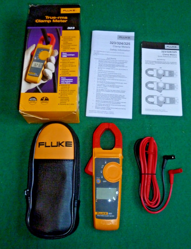Fluke 323 true rms clamp - true,