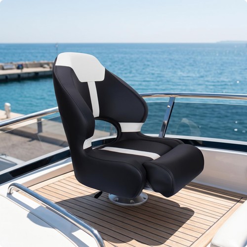 Boat seat with leg support - seat,