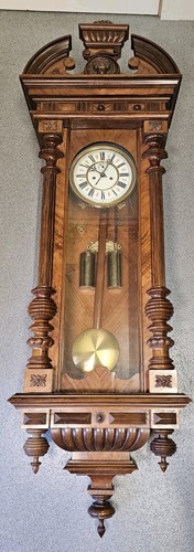 Antique large double walnut - antique,