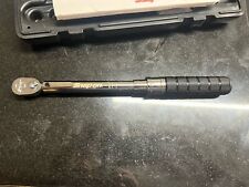 Snap On 1/4” Drive High Precision Torque Wrench 40-200 in-lb QE1R200