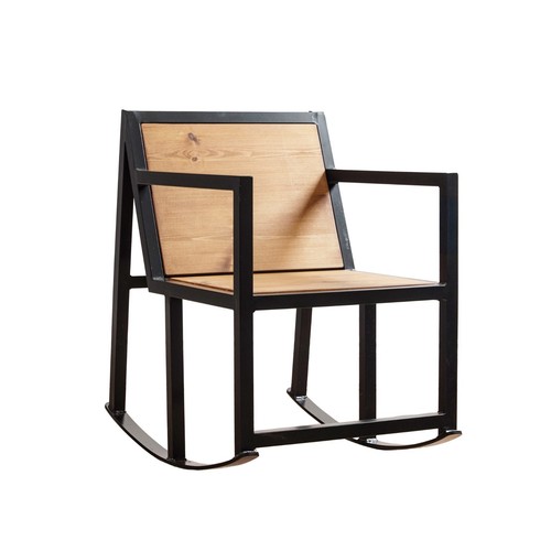 Rocking chair reclaimed timber - chair,