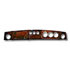 Dashboard for Austin Rover Mini , Burl Walnut Classic Dash , RHD 3+3 Chrome