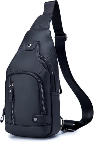 Men genuine cowhide leather - genuine,