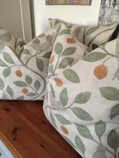 3 new, handmade cushion covers