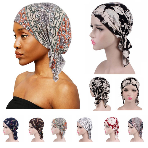 Pre tied turban - pre-tied, hat