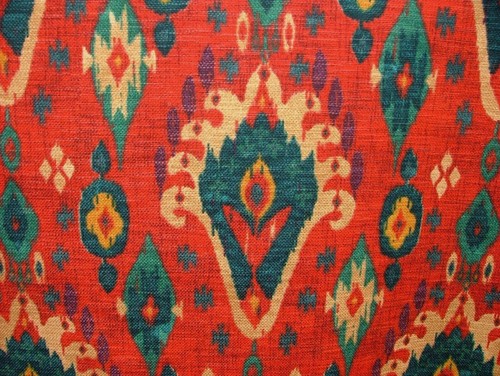 Iliv boho rouge ikat linen - iliv,