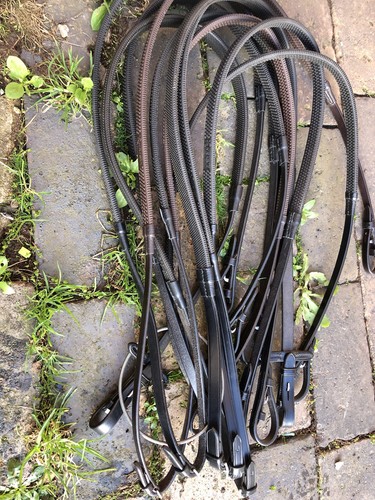 Job lot new rubber reins - job,