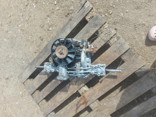 Honda 1211 ride mower - on,