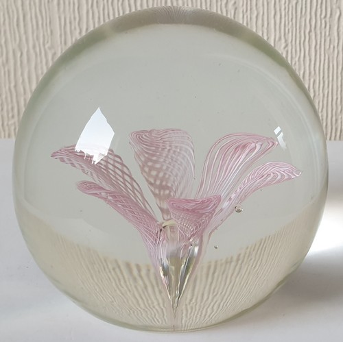 Vintage large pink flower - large,