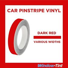 DARK RED GLOSS Pin Stripe Roll