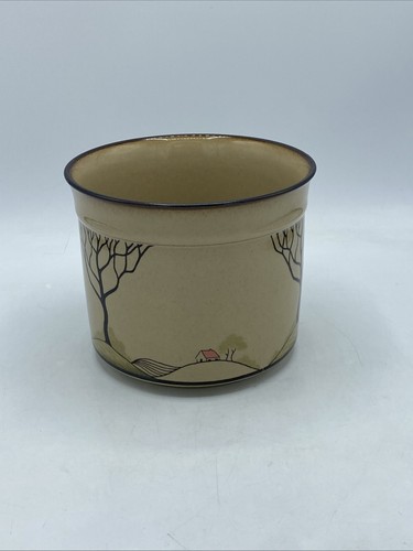 Denby savoy brown plant pot - savoy,