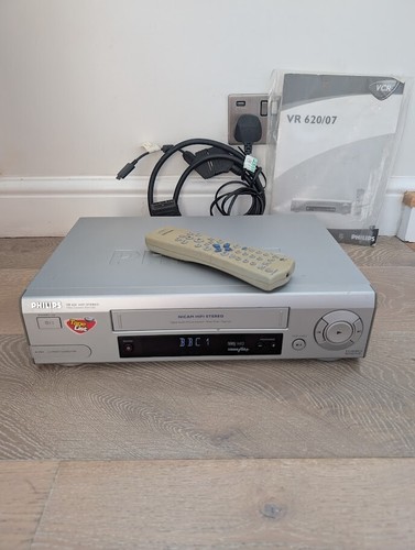 Philips vr620 vhs vcr - philips,