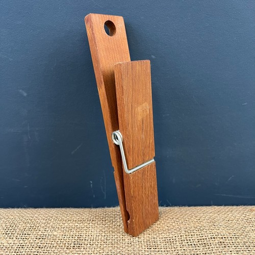 Vintage large teak wood - vintage,