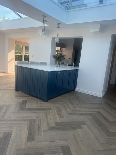 Kitchen island breakfast - kitchen,