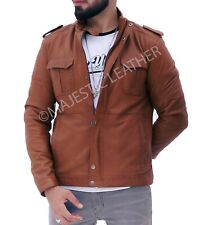 Men's Cafe Racer Camel Brown