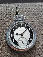 Pocket Watch  Ingersoll TRIUMPH London Made In Great Britain  Vintage No Glass