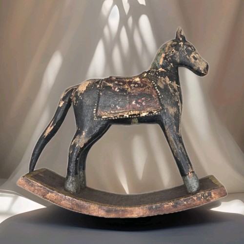 Rocking horse wooden - rocking,
