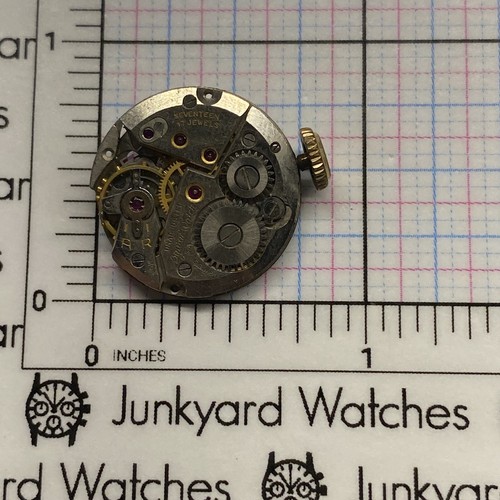 Vintage ogival watch movement - watch,