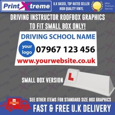 Driving Instructor Roof Box