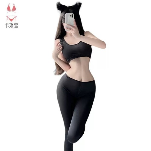 Hot ice silk buttocks yoga