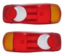 Renault Master Chassis Cab Rear Back Tail Light Lamp Lens Only Pair 2010 Onwards