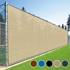 Outdoor Privacy Fence Screen 3' 4' 5' 6' 8'x50' Heavy Duty Garden Mesh Cover Net