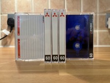   Pack Of 5 Mitsubishi Blank Audio Cassette Tapes
