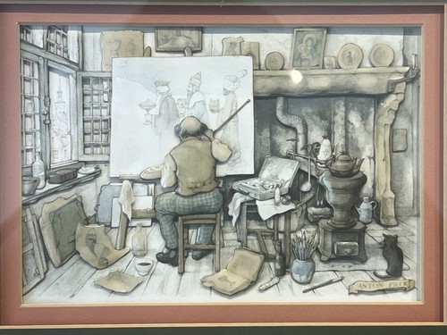 Vintage anton pieck - anton,