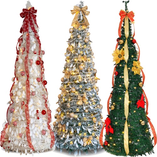 Pop christmas tree pre - up,