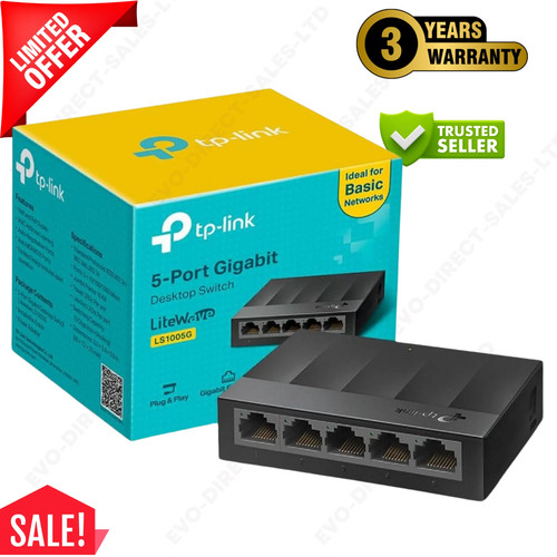 Port link gigabit fast - 5, tp-link