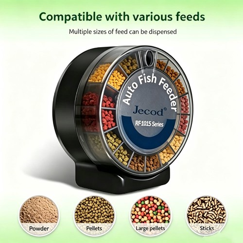 Automatic fish feeder auto - fish,