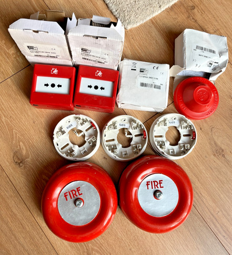 Vintage retro fire alarm - /,