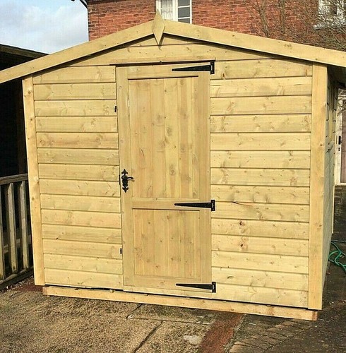 12x8 wooden shed 20mm - 12x8,