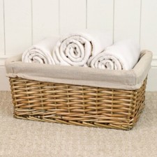 Wicker Hamper Basket Large